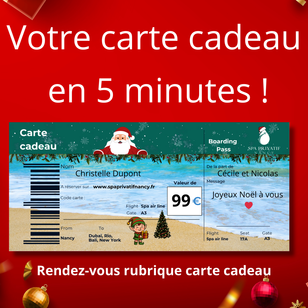 Carte cadeau Noêl